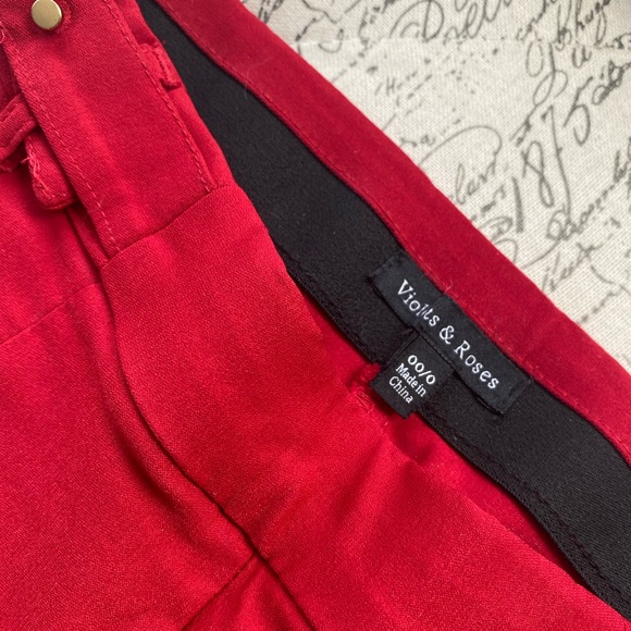 Violets and Roses 00/0 slim trouser. Worn once. - Picture 5 of 5